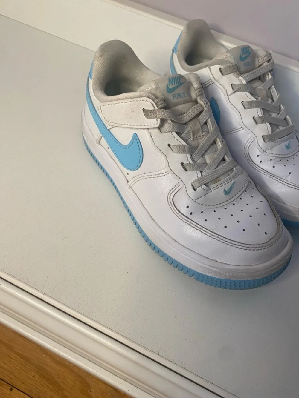 Nike Air Force 1 Low 'White Aquarius Blue